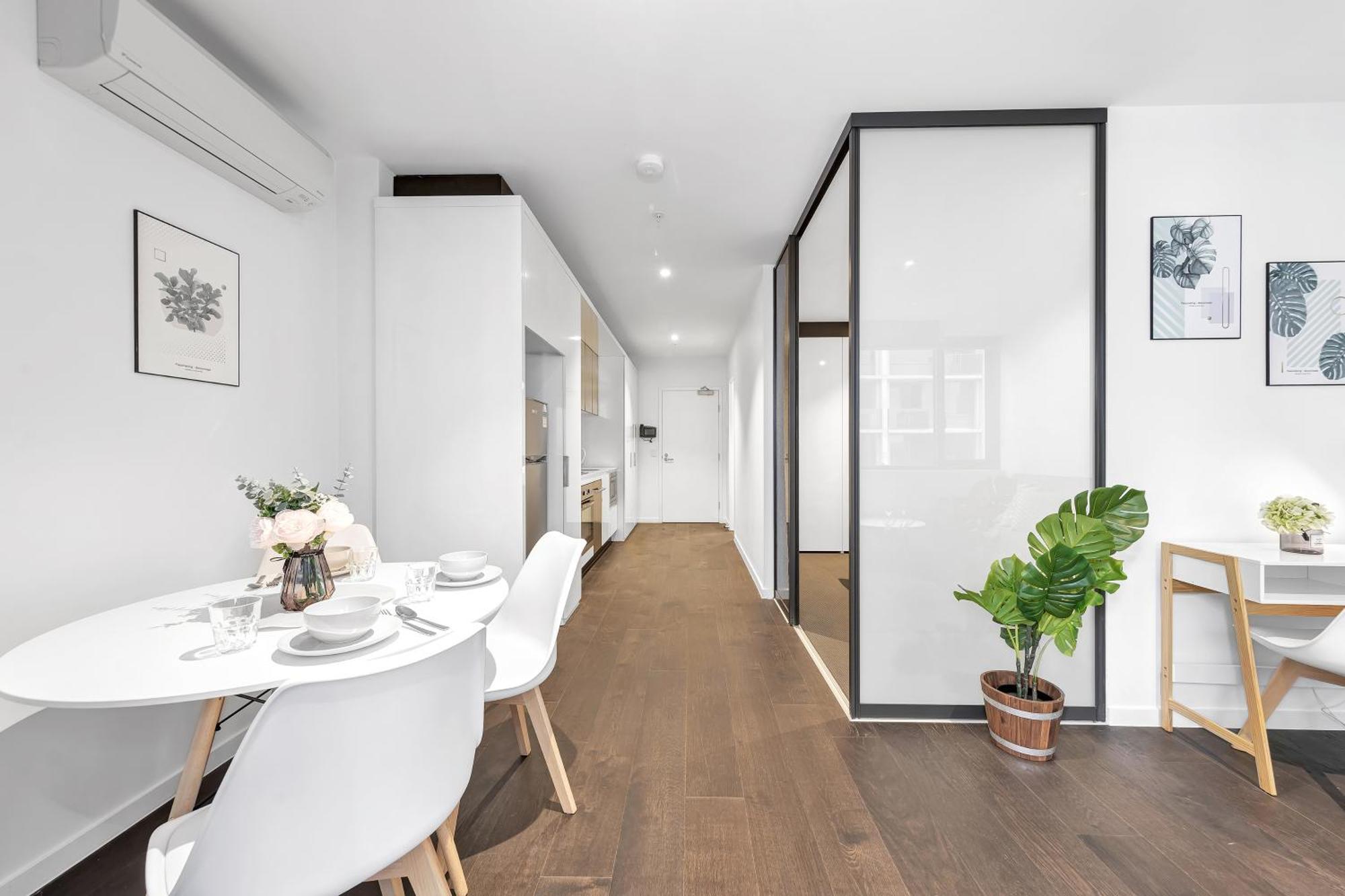 Manhattan Modern Apartments At Southern Cross Melbourne Pokoj fotografie